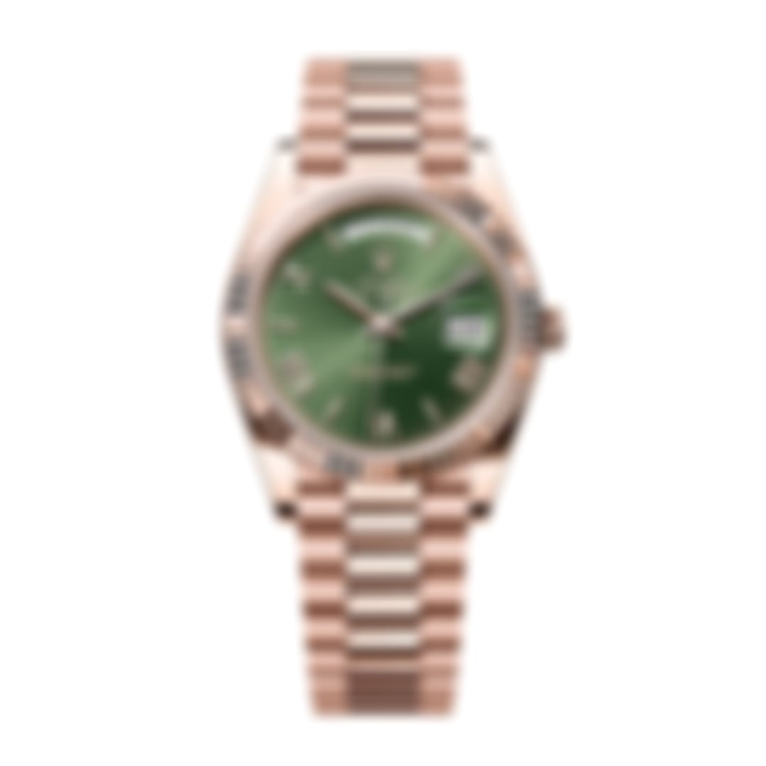Rolex Day-Date 40 – Green Dial with Roman Numerals B