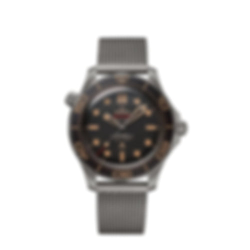 Omega Seamaster 300M Diver “007 Edition” – Black/Mesh Bracelet Stainless Steel