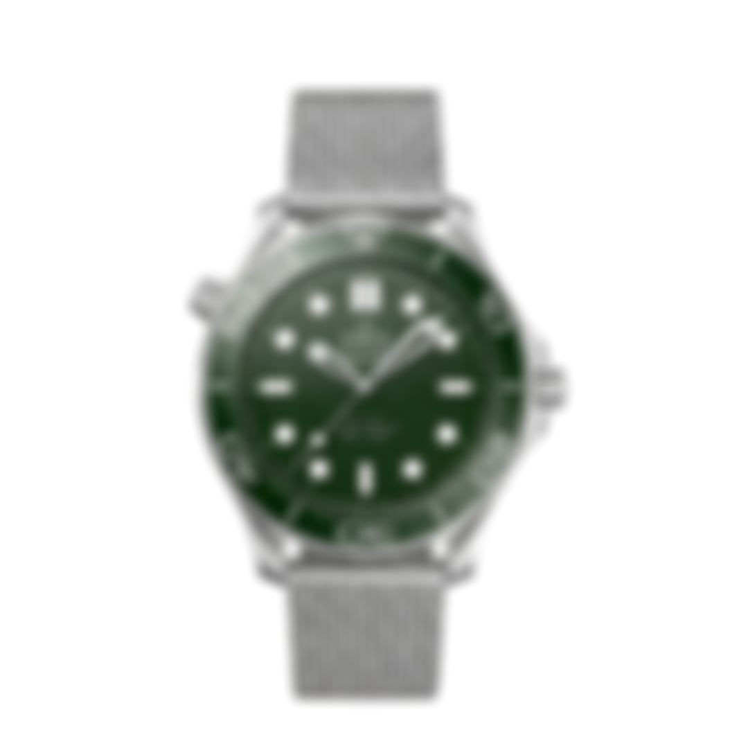 Omega Seamaster “Diver 300M” Green/Mesh Bracelet