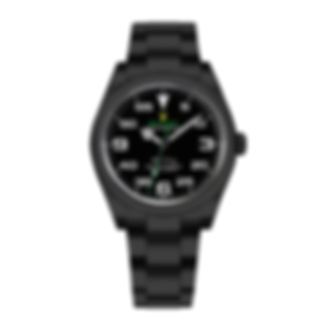 Rolex Air-King – Black Dial – Black Coated