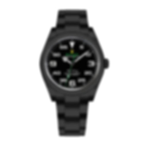 Rolex Air-King – Black Dial – Black Coated