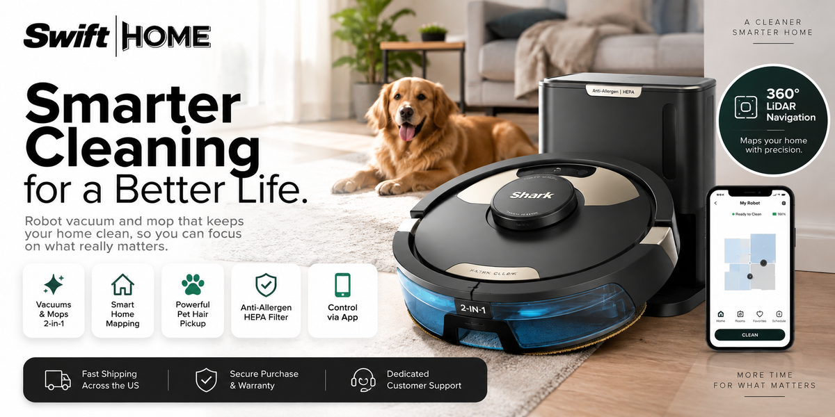 Swift Home — smarter cleaning for a better life